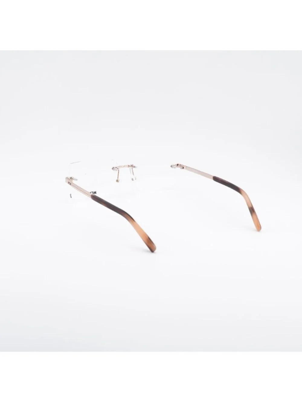 MCM MW5018-H 028 Eyeglasses Shiny Rose Gold 56mm Rectangle Frame